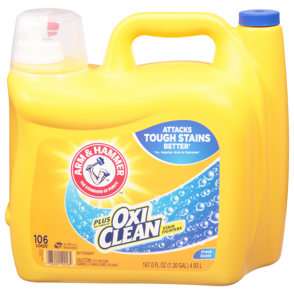 Save On Arm Hammer Plus Oxi Clean Laundry Detergent Fresh Scent Order 