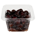 DeLallo Deli Seasoned Greek Black Olives Fresh