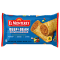 El Monterey Beef & Bean Chimichangas Family Pack - 8 ct Frozen