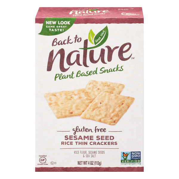 Save On Back To Nature Plant Based Snack Rice Thin Crackers Sesame Seed Order Online Delivery Stop Shop Save On Back To Nature Plant Based Snack Rice Thin Crackers Sesame Seed Order Online Delivery Stop Shop