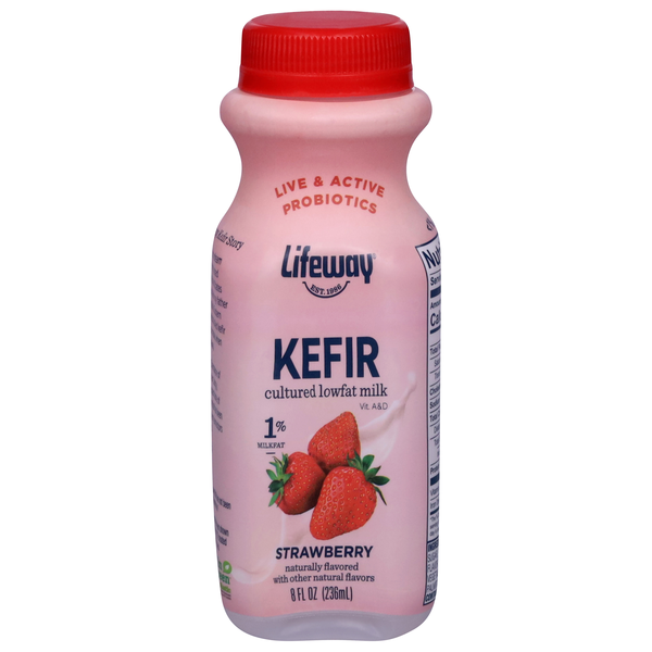 Lifeway Probiotic Low Fat Strawberry Kefir