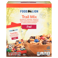 Food Lion Trek Trail Mix - 8 ct