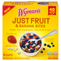 Wyman's Just Fruit & Banana Bites - 4 ct Frozen