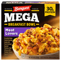 Banquet MEGA Breakfast Bowl Meat Lovers Frozen Meal