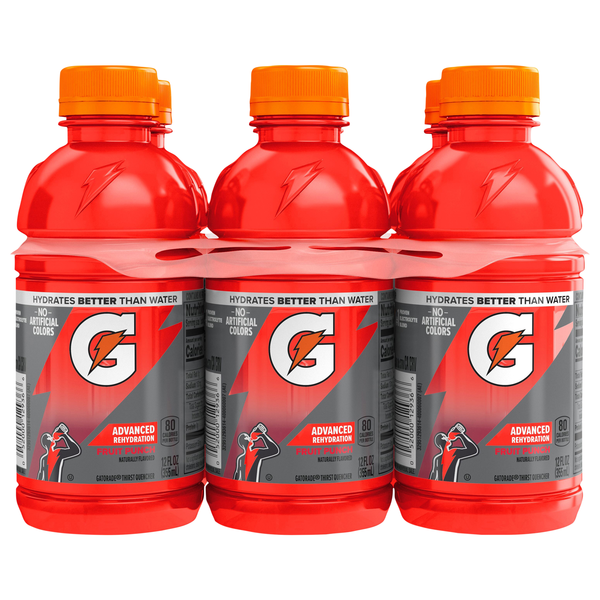 Gatorade Thirst Quencher Sports Drink Fruit Punch - 6 pk