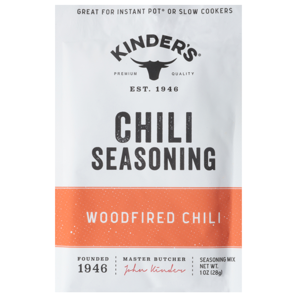 Kinder's Woodfired Chili Seasoning Packet