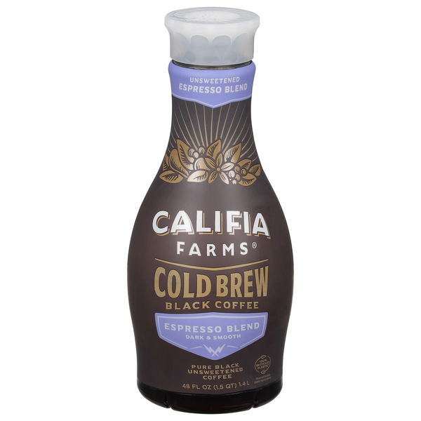Califia Farms Espresso Blend Cold Brew Black Coffee