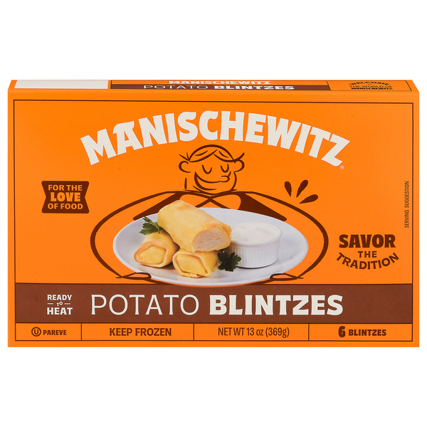 Manischewitz Potato Blintzes - 6 ct Frozen