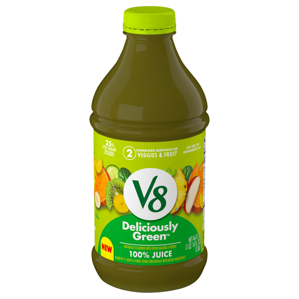 V8 Blends Deliciously Green Juice
