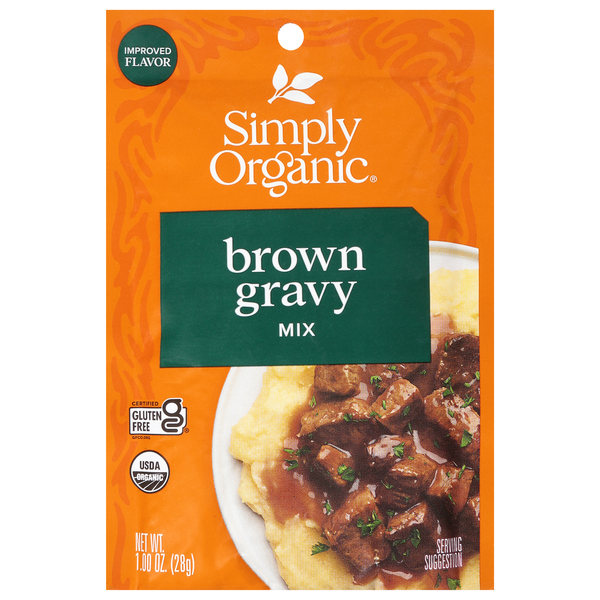 Simply Organic Brown Gravy Mix Packet