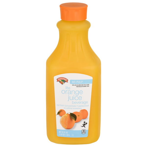 Hannaford Lite Orange Juice Beverage No Pulp