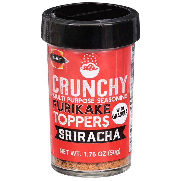 J-Basket Furikake Toppers Crunchy Sriracha Multi Purpose Seasoning