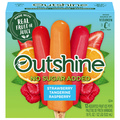 Outshine No Sugar Added Strawberry Tangerine Raspberry Fruit Bars - 12 ct