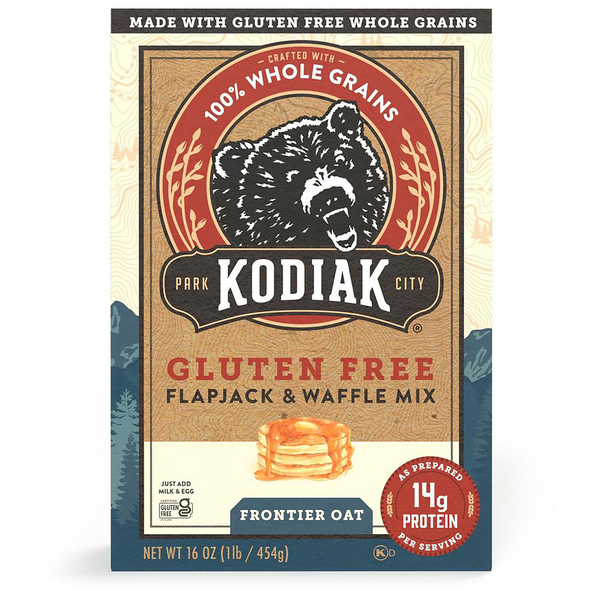 Kodiak Gluten Free Frontier Oat Protein Flapjack & Waffle Mix