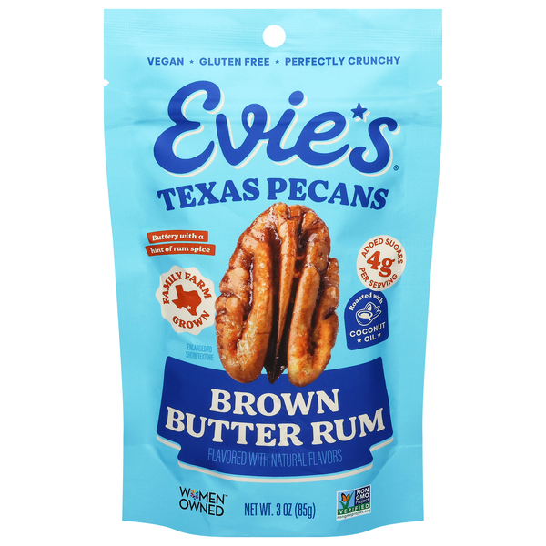 Evie's Brown Butter Rum Texas Pecans