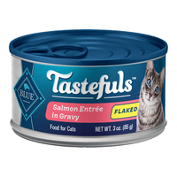 BLUE Tastefuls Natural Flaked Salmon in Gravy Adult Wet Cat Food