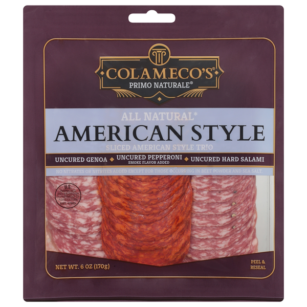 Colameco's Primo Naturale American Style Sliced Trio