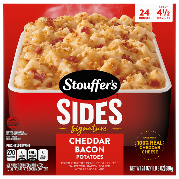 Stouffer's Sides Cheddar Bacon Potatoes Frozen