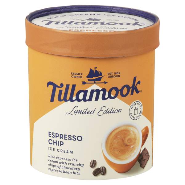 Tillamook Limited Edition Espresso Chip Ice Cream
