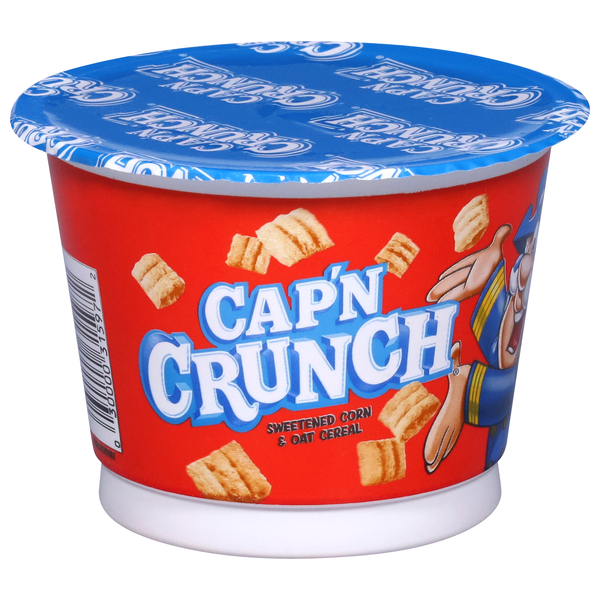 Cap'n Crunch Sweetened Corn & Oat Cereal Cup
