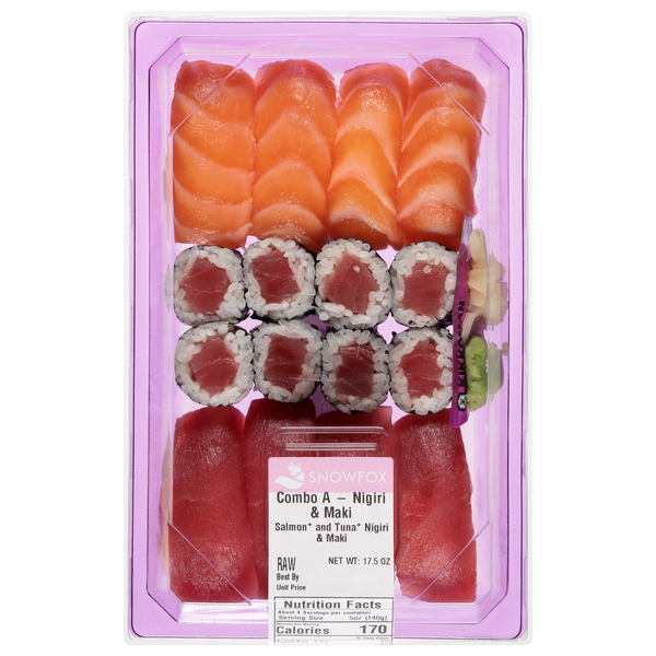 Snowfox Combo A Nigiri & Maki