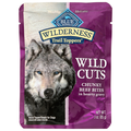 Blue Buffalo Wilderness Trail Toppers Chunky Beef Bites Dog Snack
