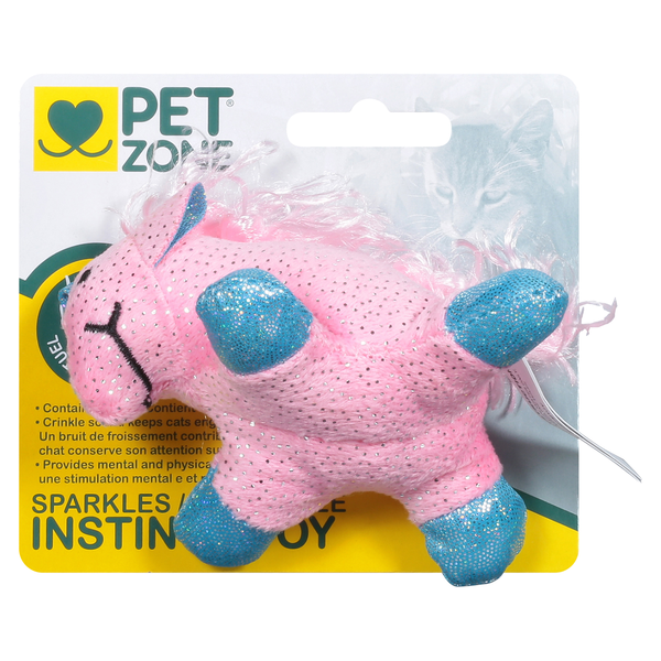 Pet Zone Instinct Cat Toy with Catnip Sparkles
