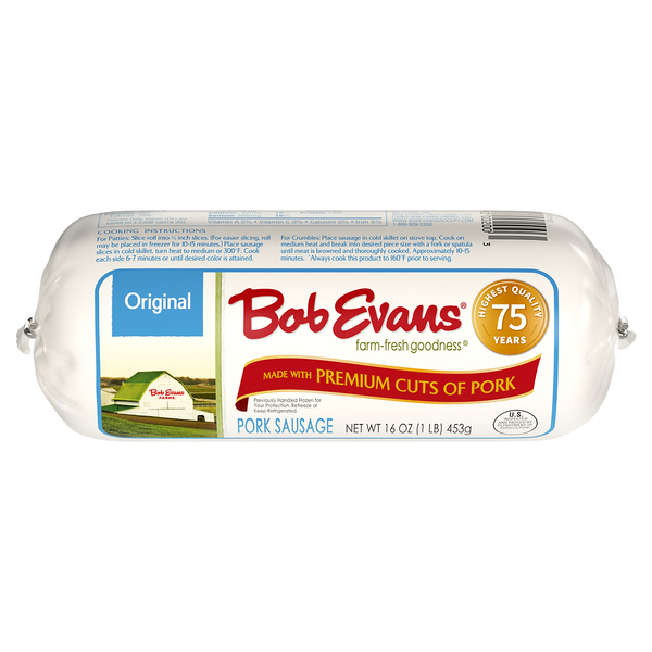 Bob Evans Original Pork Breakfast Sausage Roll