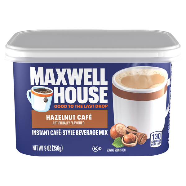 Maxwell House International Hazelnut Cafe Beverage Mix