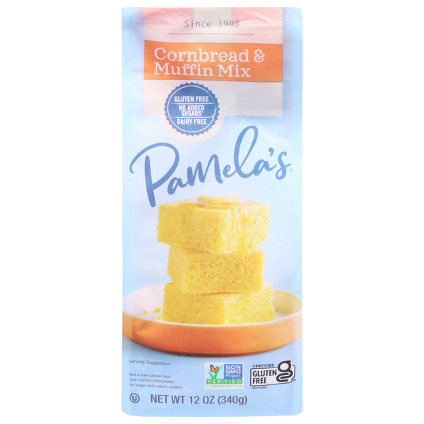 Save on Pamela's Cornbread & Muffin Mix NonDairy Gluten Free Order
