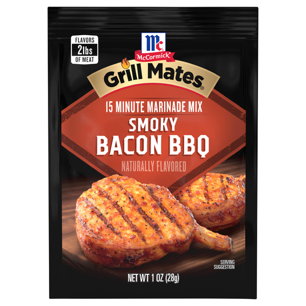 McCormick Grill Mates Smoky Bacon BBQ 15 Minute Marinade Mix