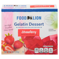 Food Lion Gelatin Dessert Strawberry