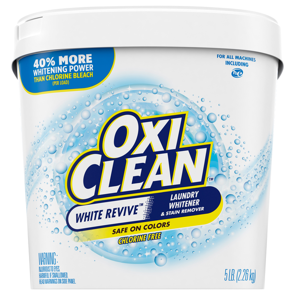 OxiClean White Revive Powder Laundry Whitener + Stain Remover