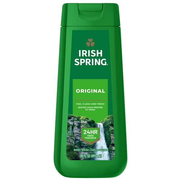 Irish Spring Men Original Clean Moisturizing Face & Body Wash
