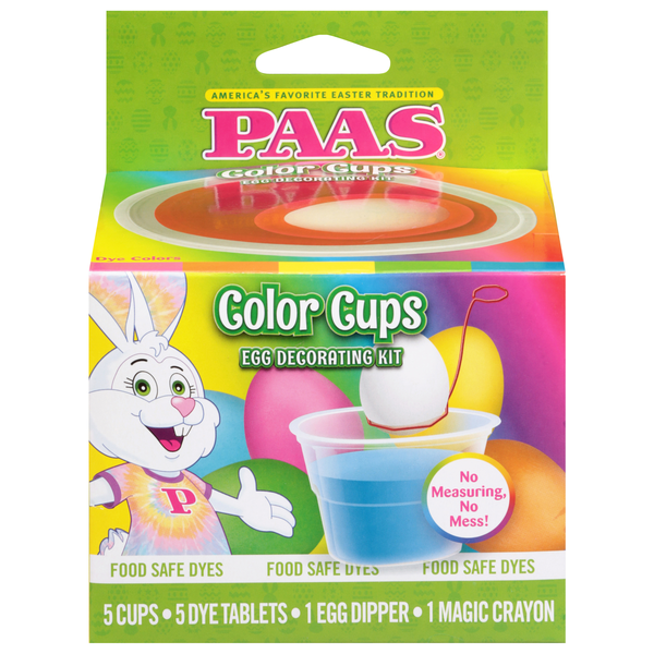 PAAS Easter Egg Color Cups - 5 Colors