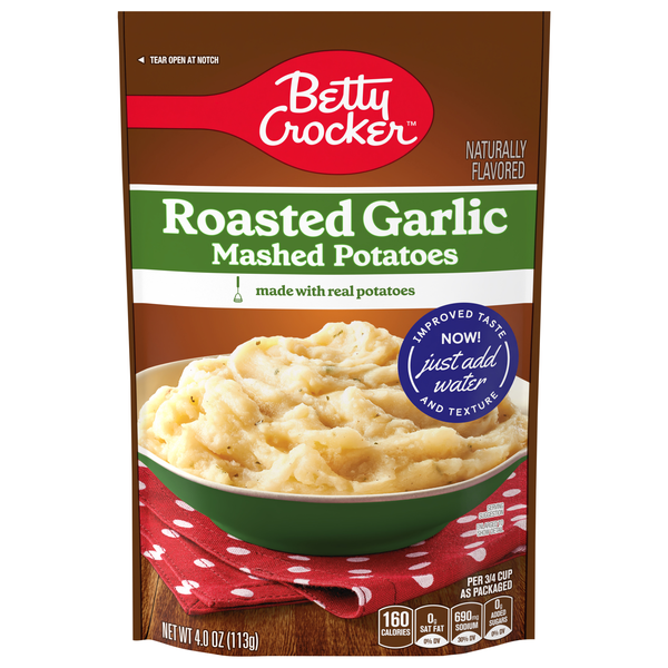 Betty Crocker Roasted Garlic Mashed Potatoes