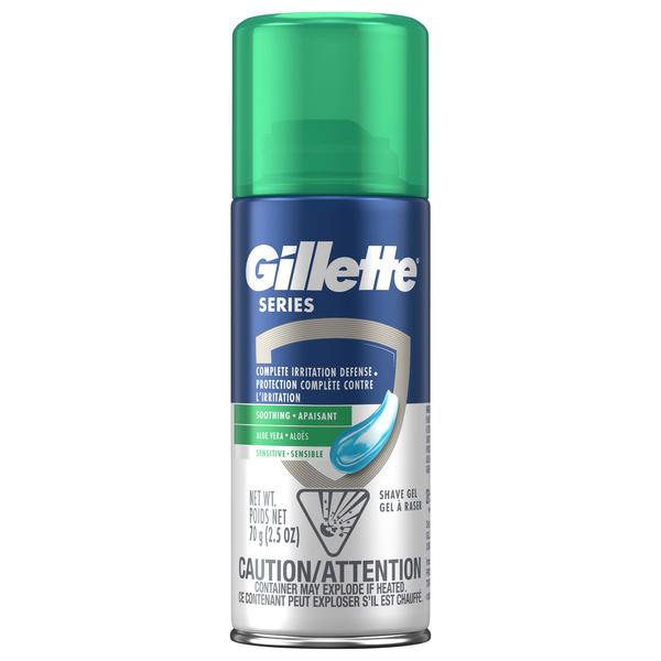 Gillette Series 3x Action Shave Gel Sensitive