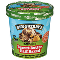 Ben & Jerry's Non-Dairy Vegan Peanut Butter Half Baked Frozen Dessert