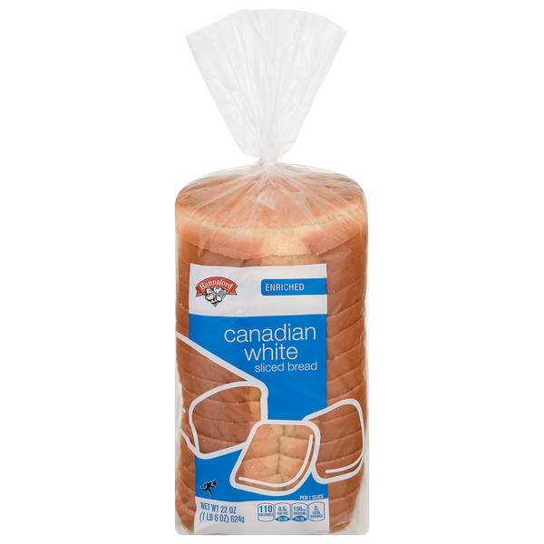 Hannaford Enriched Canadian White Bread Sliced