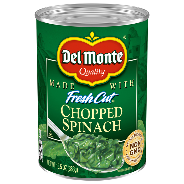Del Monte Chopped Spinach