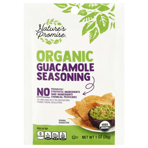 Nature's Promise Organic Guacamole Seasoning Mix