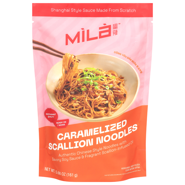 Mila Caramelized Scallion Noodles Frozen