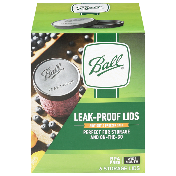 Ball Leak Proof Wide Mouth Storage Lids