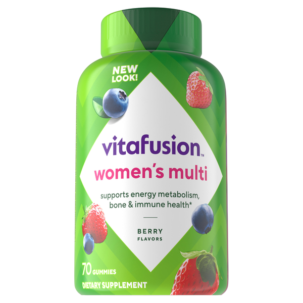 vitafusion Natural Berry Flavors Women's Multi Vitamin Gummy