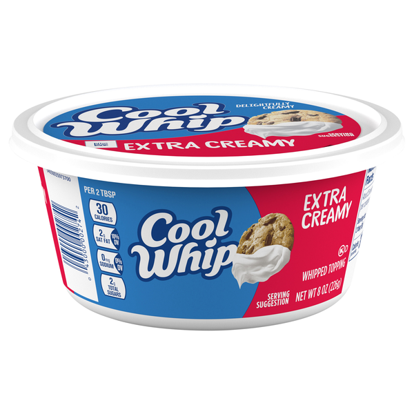 Cool Whip Extra Creamy Whipped Cream Topping