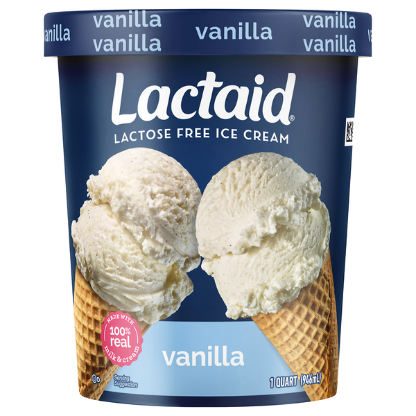 Lactaid Lactose Free Vanilla Ice Cream