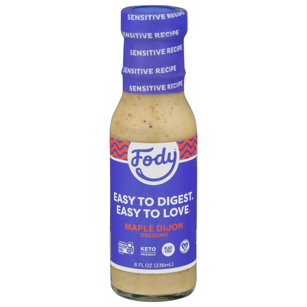 Fody Sensitive Recipe Maple Dijon Dressing