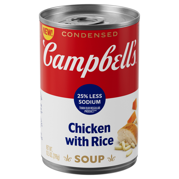 Campbell's Condensed Chicken with Rice Soup