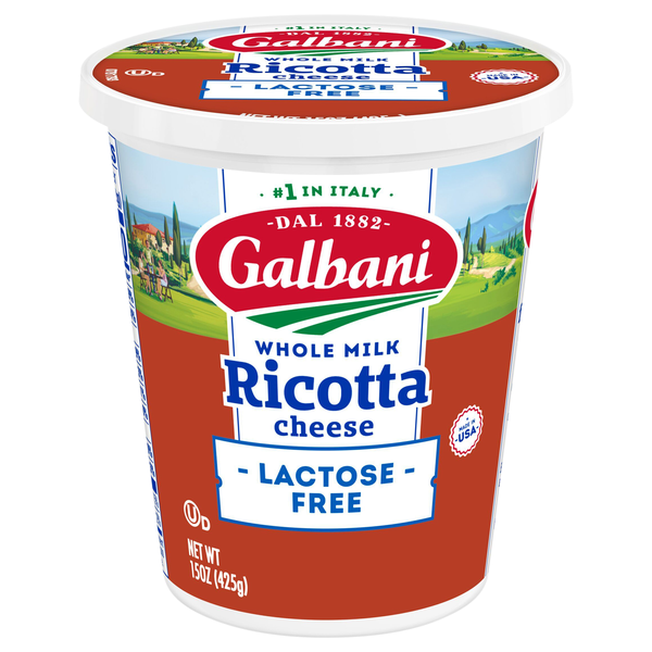 Galbani Lactose Free Whole Milk Ricotta Cheese