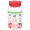 MaryRuth's Kids Organic Vegan Natural Strawberry Flavor Probiotic Gummies